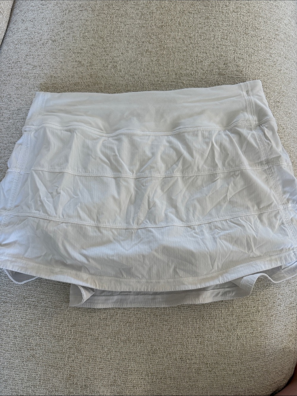 lululemon athletica White Tiered Athletic Skort
